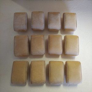 BRAND NEW SET OF 12 BEIGE WATCH & BRACELET PILLOWS